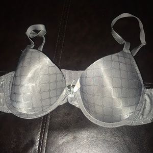 “Body Embrace” Grey Bra